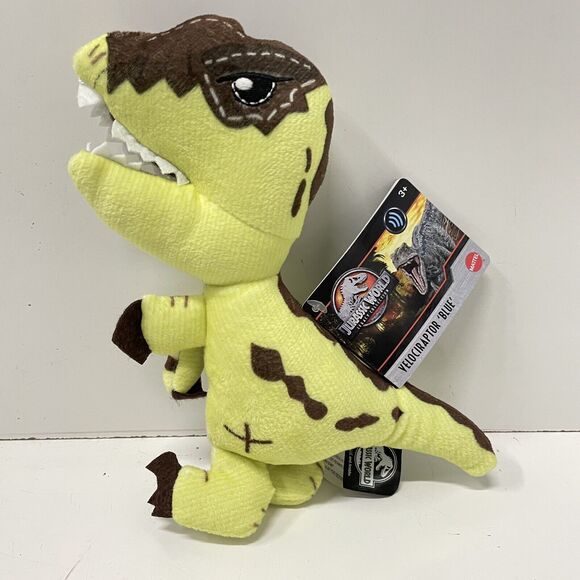 Velociraptor Blue Jurassic World Legacy Collection Electronic Plush Figure 2021 - Picture 1 of 3